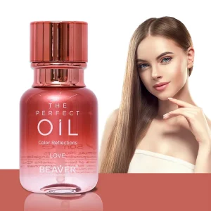 Fragrance Hair Oil Anti Frizz Keratin Serum for Damaged Hair Shine Color Protection Long Lasting Polisher Treatment