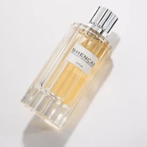 Fragrance Manufacturer 100ml Cylinder Empty Transparent Glass Perfume Atomizer Bottle with Pressurized Spray