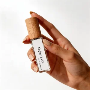 Fragrance Manufacturer Refillable Travel Cylinder Screw 20ml 30ml 10ml Glass Perfume Container Bottle With Low MOQ With Custom