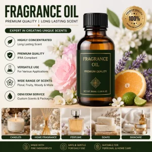 Fragrance Oil Perfume Oil Candle Soap Diffuser Fragrance Oil Long Lasting Scent Bulk OEM Manufacturer