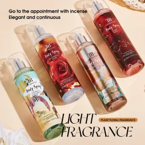 Fresh Natural Flower Fruit Fragrance Women’s Perfume Sweet Rose Jasmine Classic Parfum Small Mist Spray