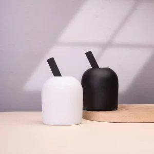 Frosted Black White 400ml Glass Aromatherapy Storage Jar 9*11cm Pink Blue Gray Home Fragrance Empty Reed Diffuser Bottle