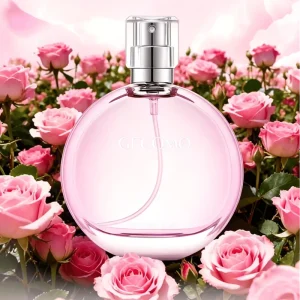 GECOMO 72H Long Lasting Perfume Floral Woody Floral Scent Eau De Parfum Natural Body Fragrance for Women 50ml