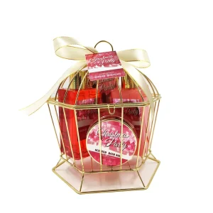 Gift Set Perfume Natur Personal Care Bath Gift Custom Basket Set Spa