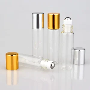Glass 5ml Roll-On Bottle with Metal Cap
