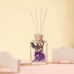 Glass Bottle Aromatherapy Air Freshener 100ml Long Lasting Perfume Fragrance Reed Diffuser
