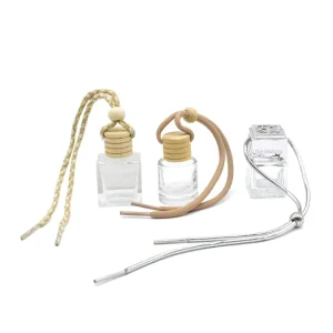 Glass Essential Oil Packaging Bottles 5ml 8ml 10ml Mini Glass Air Fresher Car Diffuser Perfume Bottles