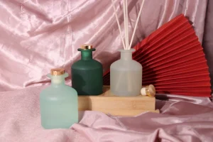 Glass High-Level Exquisite Scented Perfume Fragrance Aromatherapy Oil Bottle Jar