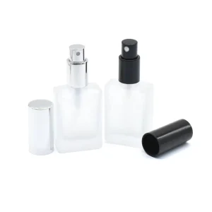 Glass Moisture Skin Care Serum Spray Bottles with Pump Sprayer Frosted Clear 30ml 50ml 100ml Cosmetic Packaging Bottles
