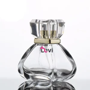 Glass Perfume Bottles 30ML Modern Design Triangle Lady Men’s Parfum Fragrance Sprayer Atomizer Empty Carton