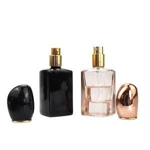 Glass Perfume Empty Bottle Light Proof Press Spray Perfume Bottle Cosmetics Sample Bottle