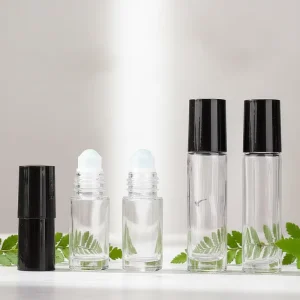 Glass Roll on Roller for Bottle Set 5ml 10ml with Reed Diffuser for Essential Oil Perfume Sample