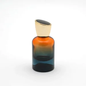 Gradient Blue Orange Perfume Package Thick Bottom Volcanic 30ml 50ml 100ml Round Spray Perfume Bottle