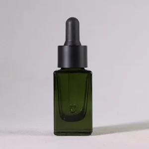 Green Glass Dropper Bottle 5ml 10ml 15ml 30ml Essential Oil Bottle Serum Refillable Bottle in Stock