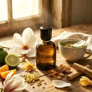 Green Tea Woody Musk Unisex Perfume Long Lasting Designer Fragrance Private Label
