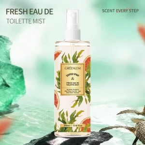 Greenlem Fresh Eau De Toilette Mist Long Lasting Fragrance Body Spray for Women Men