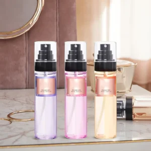 Hair Body Perfume Mist with Hyaluronic Acid Alcohol Free Long Lasting Fresh Vanilla Scent Lightweight Body Spray for Women Men
