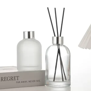 Hanging Blown Glass Round Aromatherapy Bottle Nordic Style Home Indoor Decoration Office Diffuser Fragrance