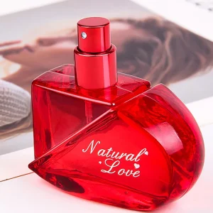 Heart Shaped Women’s Light Fragrance Perfume Set Women’s Body Spray Long Lasting with Love Story Red Heart Shaped Perfume