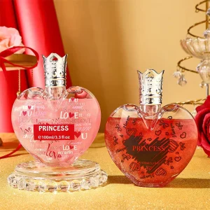 Heart shaped Appearance Fruity Aroma Floral Fragrance Ladies’ Perfume Long Lasting Spray Perfume