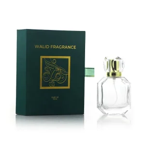 High End Double Copper Paper Rectangular Perfume Gift Packaging Box Custom Beauty Skincare Lipstick Essential Oil Drawer