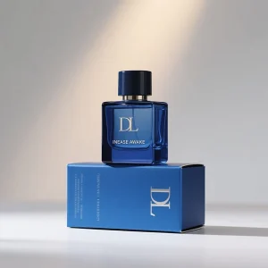 High End Empty Luxury Glass Perfume Bottle 50 ml Pink Color Custom logo Spray Unique Perfume Bottle With Box