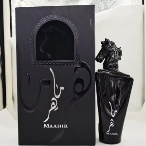 High Quality 100ML Luxury Black Horse Head Gift Box for Men’s Perfume Long-Lasting Fragrance From Dubai United Arabic
