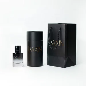 High Quality Long Lasting Fragrance Bottle 30ml Gradual Color Cylinder Perfume Bottle with Gift Box Packaging