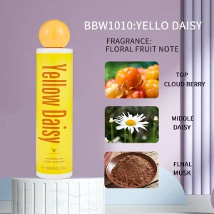High Quality Long Lasting Mild Ingredients Citrus Fruity Floral Scent Casual Fashionable Eau De Toilette Spray