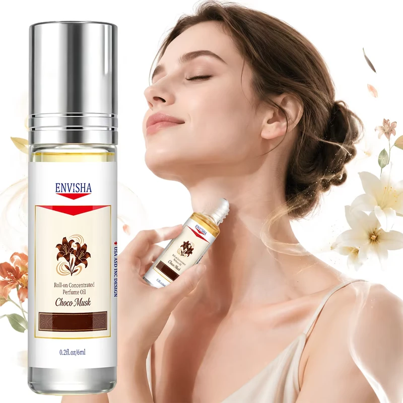 High Quality Organic Vegan Portable Long Lasting Pocket Size Pure Sweat Odor Couples Dating Roll on Concentrated Perfume Oil