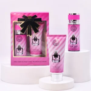 High Quality Perfume Gift Box Fragrance Sets Paris Hot Selling Smell Charming Perfume Lotion Sets
