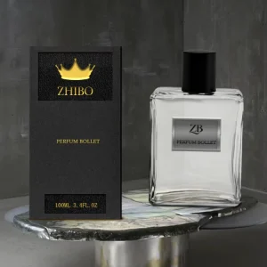 High Quality Polished Designer Manufacturer Men’s and Women’s square Glass Cologne Water Bottle Empty Fragrant