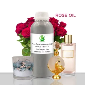 High Quality Rose Essential Oil Aromatherapy Fragrance Rose Oil Perfume for Soap Candle