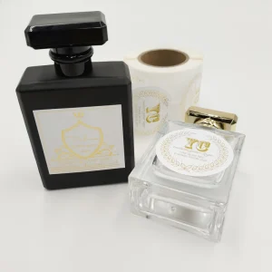 High Quality Sample Perfume Bottle Label Men Metal Perfume Private White Label and Fragrance