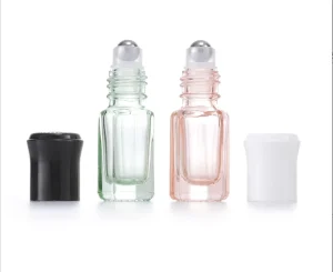 High Quality Stainless Steel Roll-On Perfume Bottle 3ML 6ML 12ML 24ML Capacity Empty Cosmetic Roller Travel Companion