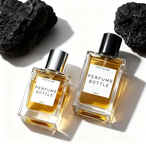 High-end Luxury 30ml 50ml 100ml Glass Perfume Bottles with Pump Sprayer for Parfuma