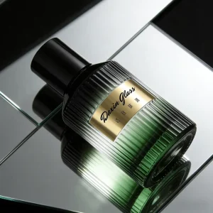 High end Perfume Bottle with Fine Mist Spray Crimp Neck Glass Bottle 50ml 100ml Mist Glass Perfume Bottle