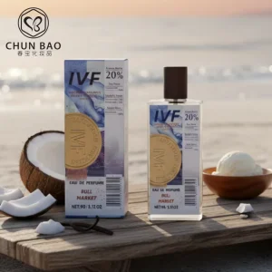 High quality 90ml Coconut Fragrance Unisex Perfume Luxury Eau De Parfum Long Lasting Body Spray Perfume