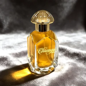 High quality Custom made Square 30ml 50ml 100ml Perfume Pump Sprayer Bottles with Box Packaging Luxury Zinc Alloy Lid