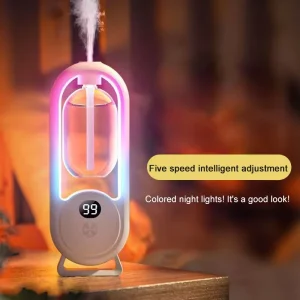 Home Essential Oil Aromatherapy Fragrance Rechargeable Digital Display Smart Air Freshener Aroma Diffuser