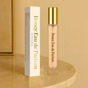 Honey Eau De Parfum 10ml Small Clear Round Glass Perfume Bottle Women Fresh Scent Modern Fine Mist Atomizer Lanthome