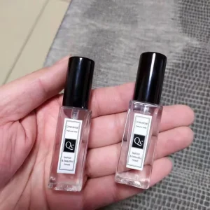 In Stock Glass Roll On Perfume Roller Bottle 10ml 50ml Square Rectangular Mini Cosmetic Packaging