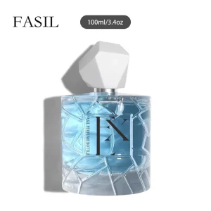 In stock Ice Crackle 50ml/100ml Perfume Fine mist Spray Refill Bottle Stylish Round Perfume Bottle Model RY164