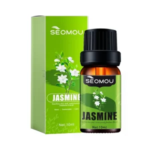 Jasmine Aromatherapy Essential Oil Romantic Confidence Boosting Floral Scent for Sensual Massage Diffuser Skin Care Moisturizing