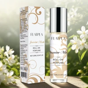 Jasmine Musk Perfume Oil Roll on 10ml Alcohol Free Long Lasting Floral Fragrance OEM ODM Ready Stock