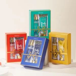 KORMESIC Perfumes Private Label Fragrances Spray Bodymist Gift Box Long Lasting Christmas Body Lotion Mist Set