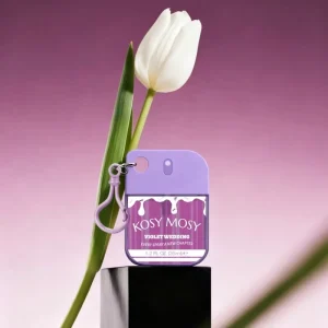 Kosy Mosy 35ml Violet Wedding Perfume, Sweet Floral Vanilla Scent, Long-Lasting Women’s Travel Perfume, OEM ODM