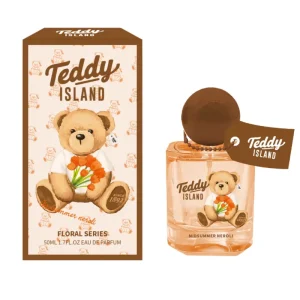 Kosy Mosy Teddy Bear Collaboration Edition 50ml Women’s Perfume, Long-Lasting Fragrance, Fruity Floral Grapefruit Scent