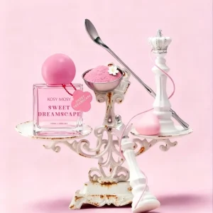 Kosy Mosy Sweet Cotton Candy Marshmallow Perfume for Women Fluffy Gourmand Fragrance 50ml Marshmallow Perfume