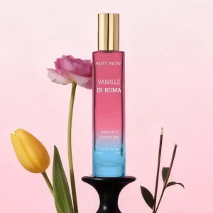 Kosy Mosy White Rose Perfume Mini Spray Sample for Women Clean Fresh Floral Tester 15ml White Rose Perfume